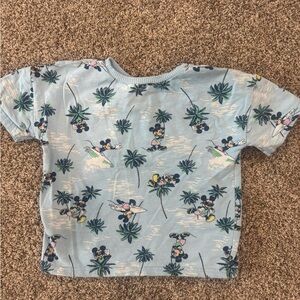 Disney Kids Light Blue Mickey Mouse T-Shirt